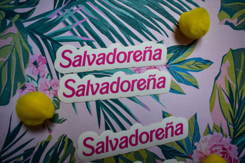 Salvadoreña Matte Sticker