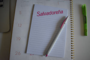 Salvadoreña Notepad