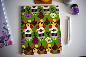 Muñeca Spiral Notebook 8x11