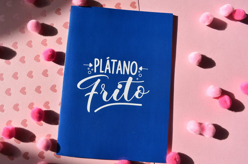 Plátano Frito Notebook (Azul)